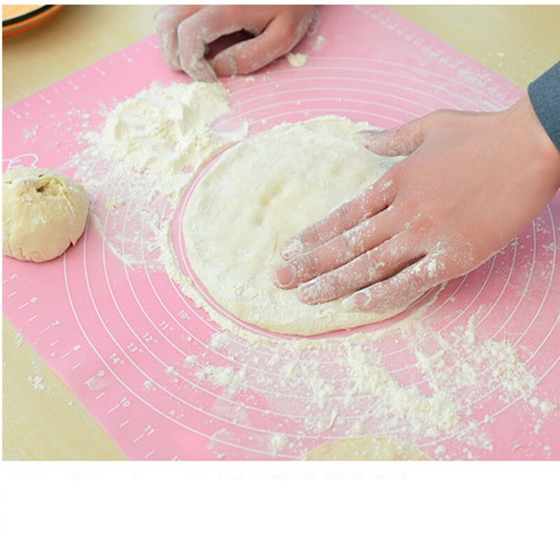 Grote Maat Keuken Gereedschap Deeg Mat Bakken Broodplank Snijplank Silicagel Pad Kneden Deeg Ganmian Anti-slip Hoge -temperatuur
