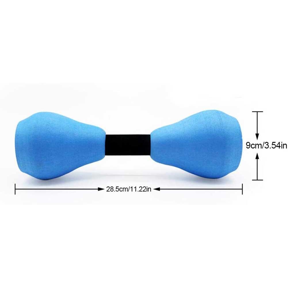1Pair Aquatic Exercise Dumbells Water Aerobic Exercise Foam Dumbbell Pool Resistance For Adults Kids Beginners Water Exercises