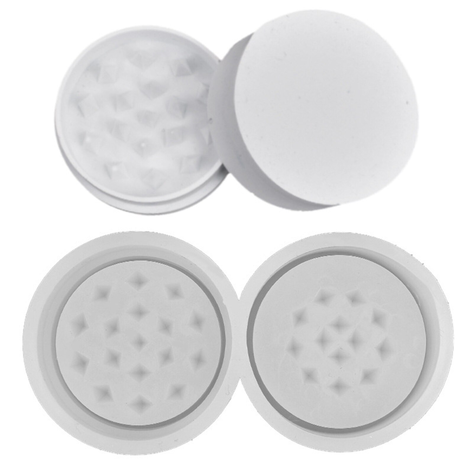 Dustproof Grinding Machine Mold 2.36" X0.7" /3.54" X0.7" Manual Multi-purpose Silicone Grinding Mold Non-stick