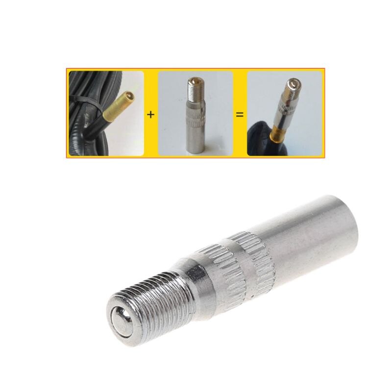 Bicycle Valve Extender For Schrader Valve Replacement Cycling Bike Parts Accessories 38mm Extension Tube