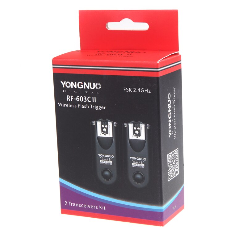 Yongnuo RF 603 C3 RF-603C II TTL Flash Sem Fio Transceptor Gatilho para Canon 60D 350D 450D 500D 550D 1000D Flash gatilho