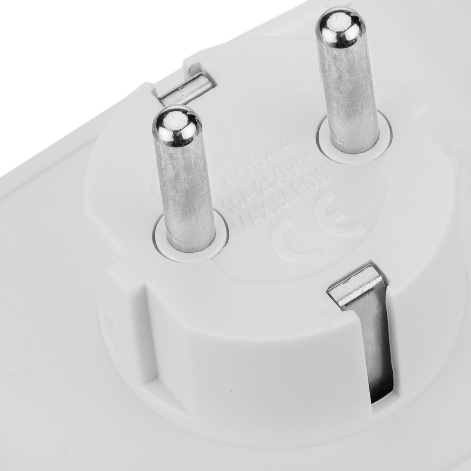 BeMatik-multiplier plug adapter schuko double white