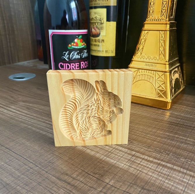 Holz Cookie Schimmel Haushalt Lebkuchen Kuchen Schimmel Presse 3D Keks Präge Formen Bäckerei Gerät Backen Werkzeug Küche Liefert: e