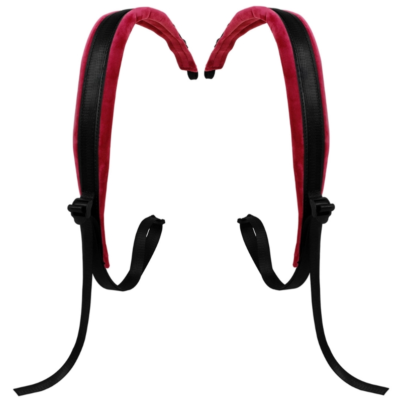 Adjustable Accordion Shoulder Straps Comfortable Harness Accordion Instruments Acessories Suitable for Easy Installation: Red