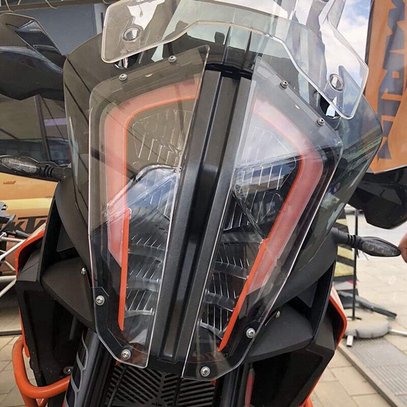 Protector de faros para motocicleta, pantalla de luz delantera para KTM 1290 Super Adventure R 1290 Super Adventure S