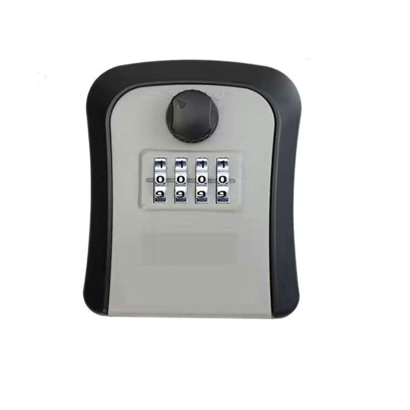 Smart Code Password Key Lock Box Storage Key Wall Mounted Key Safe Box Waterproof Outdoor Keybox 4 Digits Passwords