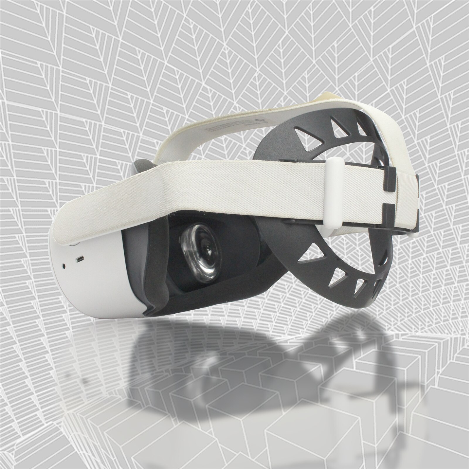 Headband for Oculus Quest 2 Strap Head Strap TPU Pad VR Headset Pressure-relieving Accessories