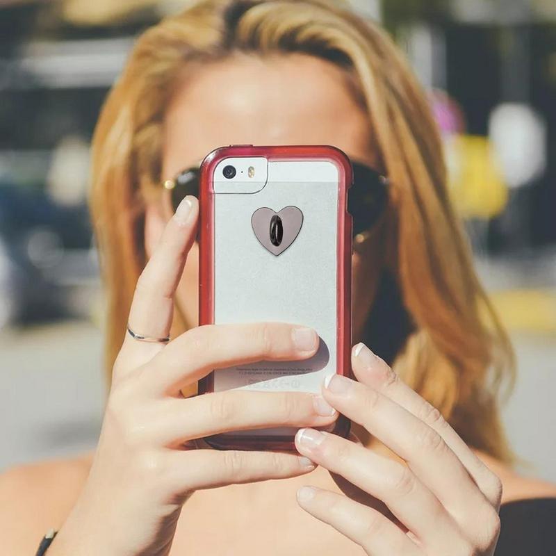 Cell Phone Ring Holder Finger 10PCS Ring For Phone Case Phone Ring Phone Holder For Hand Heart-Shape Cute Cell Phone Rings For