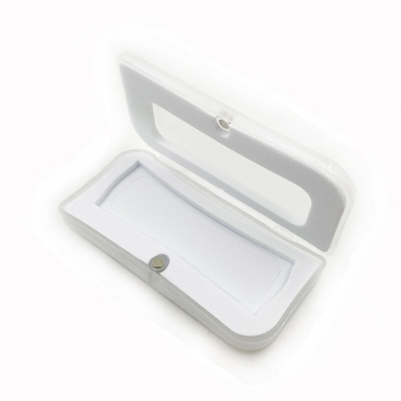 Voorbereid Objectglaasjes Doos Optische Glas Stage Kalibratie Slide Micrometer Plastic Opbergkast Doos Met Spons