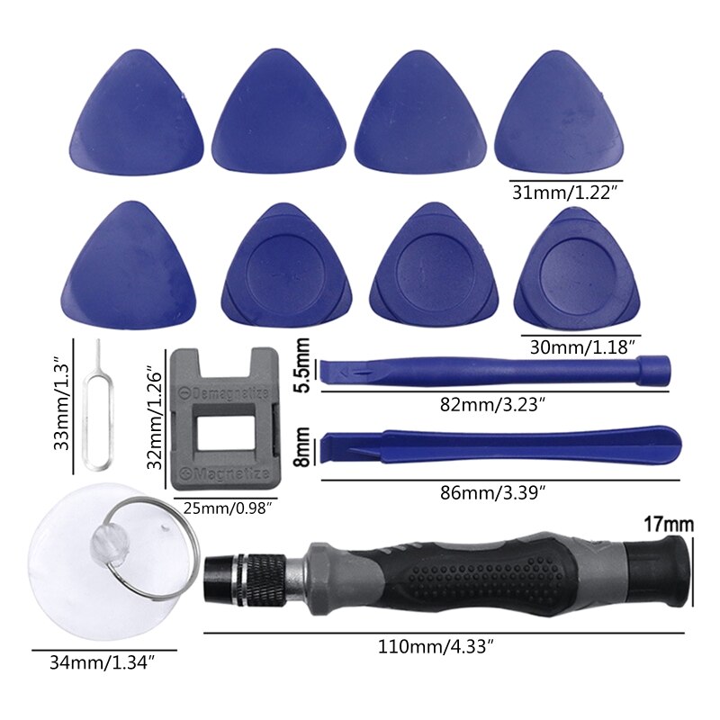 Mobile Phone Repair Tool Set Multi Opening Disassembly Repair Tool Kit for iphone Android Phone Repair