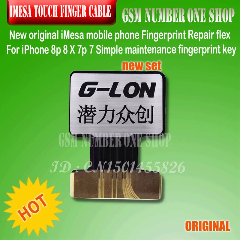 IMesa Impressão Digital do telefone móvel Reparação flex Para iPhone 8 p 8X7 p 7 manutenção Simples impressão digital da chave
