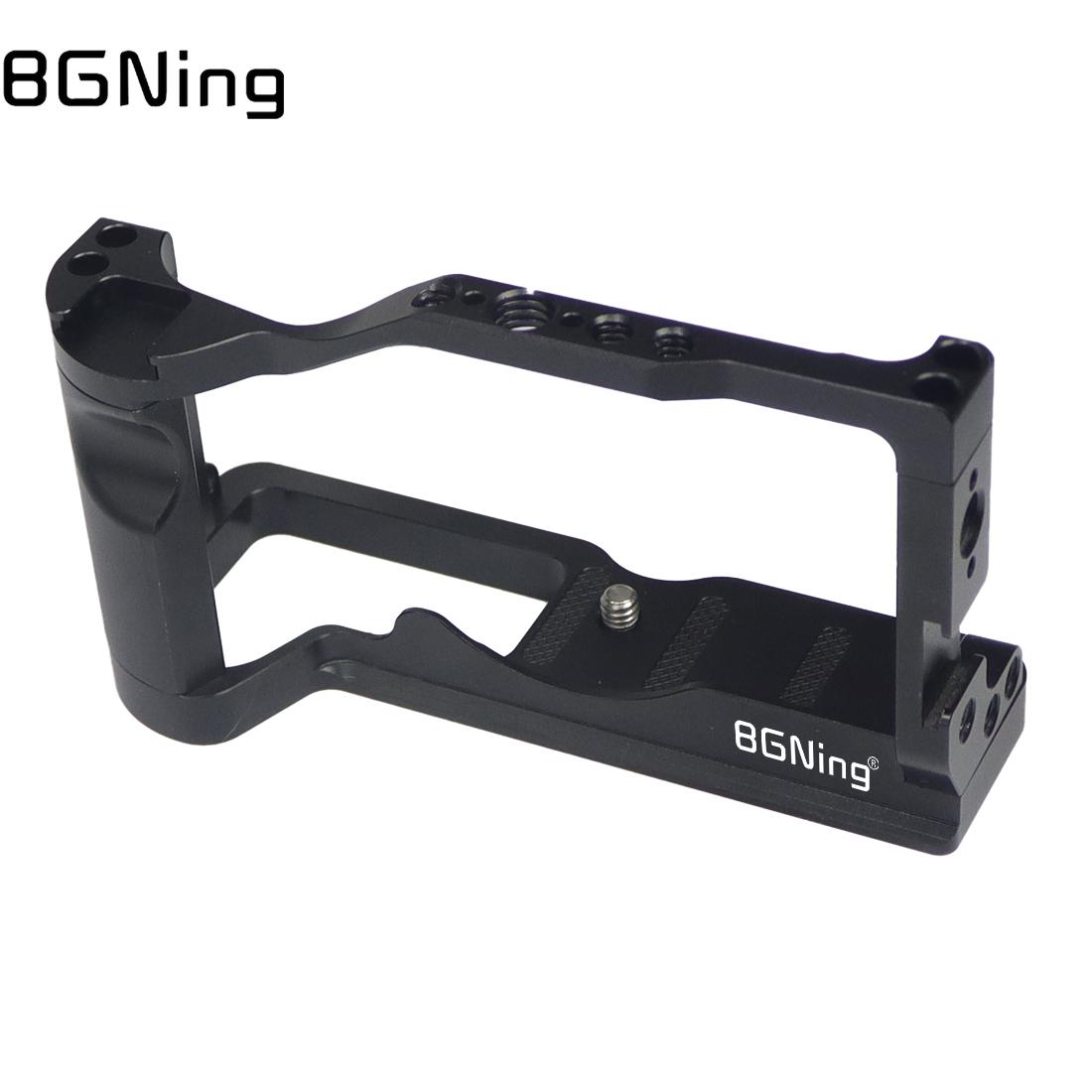 Bgning Camera Cage Rig Voor Canon M6 Ii Met 38Mm Nato Rail Koud Shoe Mount Arri 1/4 &quot;3/8&quot; Gaten Voor Eos M6 Mark Ii