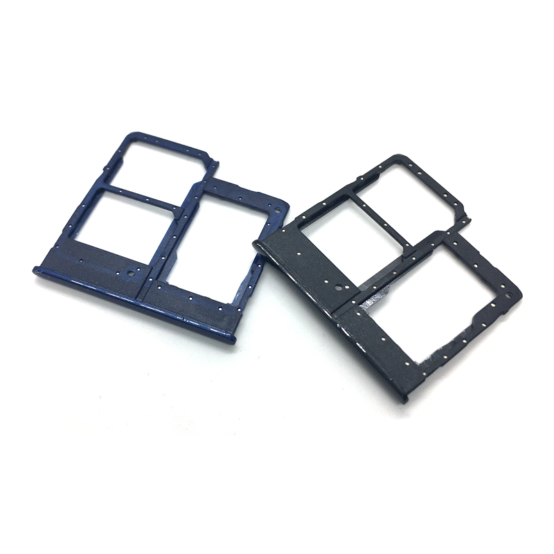 Sim Kaart Lade Sd Reader Houder Voor Samsung Galaxy A20e A202 A202F A202DS Dual Sim Card Tray Slot Houder Vervanging deel