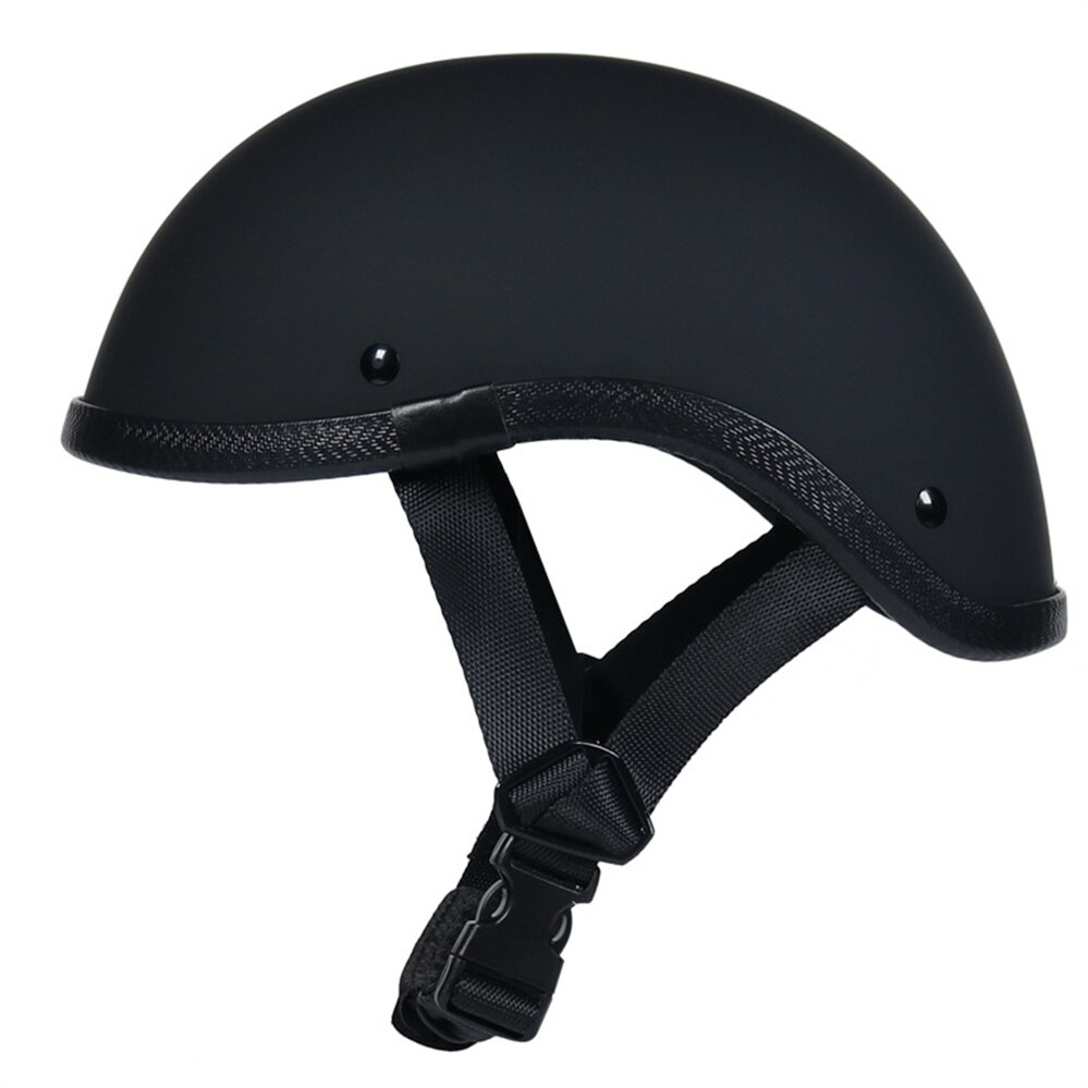 DOT Approved JYT Motorcycle Vintage Half Face Helmet Retro Cafe Racer Cruiser Scooter Motorbike Riding Capacetes Para Moto Casco: 2 / M
