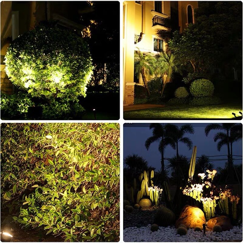 Led solar havelampe ip65 vandtæt solcellelampe sp... – Grandado