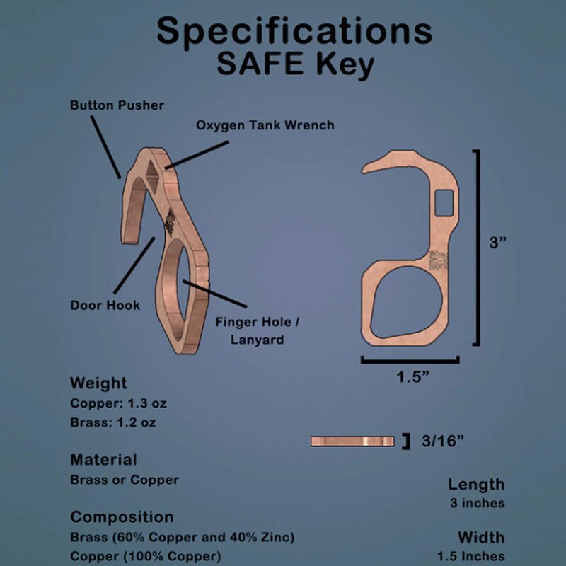 No Touch Open Door Assistant Portable Anti Germ Elevator Button Drawer Door Handle Assistant safety Contactless Door Opener