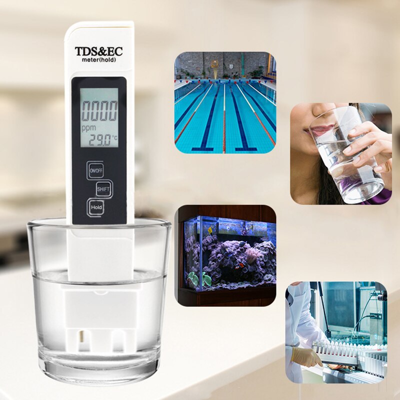 Chlorine Water Tester Monitor Meter Portable Home Swimming Pool Aquarium PH Meter Test Tools PC-101 PH Tester Portable