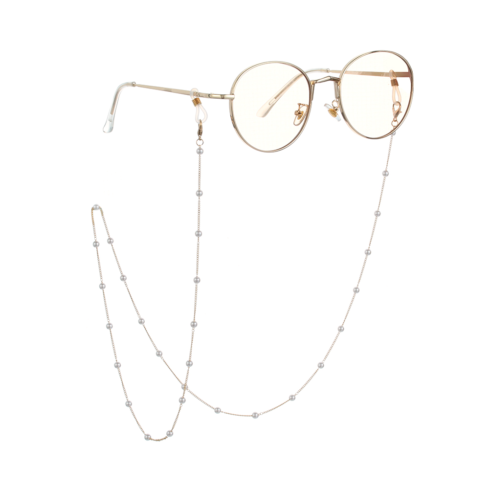 Porte-lunettes en métal antidérapant 1 pièce | Collier porte-lunettes de soleil, lunettes de lecture, lanière lunettes cordons support pour lunettes