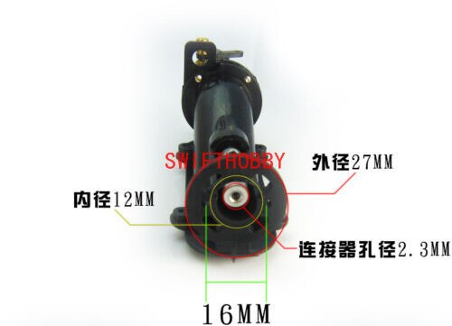 1pc nqd 757-6024 rc båt turbo jet del med 390 motor tilbehør