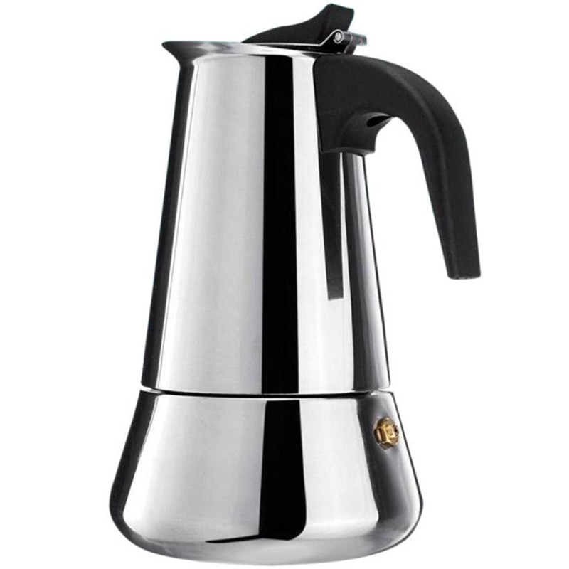 Espresso Maker Moka Pot, Espresso Machine, Rvs Espresso Machine Voor (450Ml), italiaanse Koffiezetapparaat Espresso En Coffe