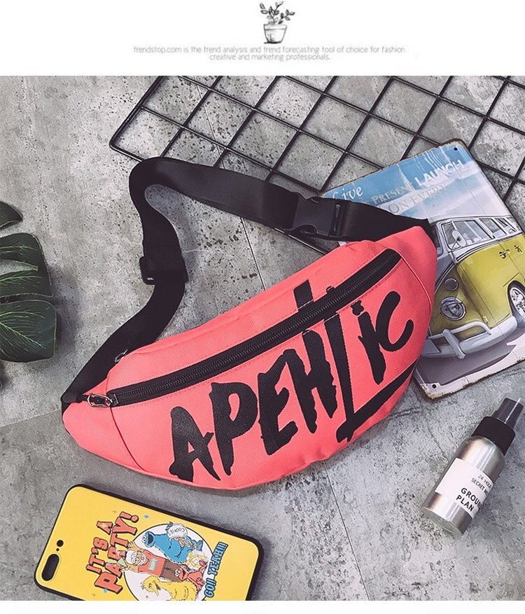Vrouwen Taille Fanny Pack Belt Bag Travel Hip Bum Bag Kleine Portemonnee Borst Pouch Pack Mode Vrouwen Heuptas Running zip Riem Pouch: D