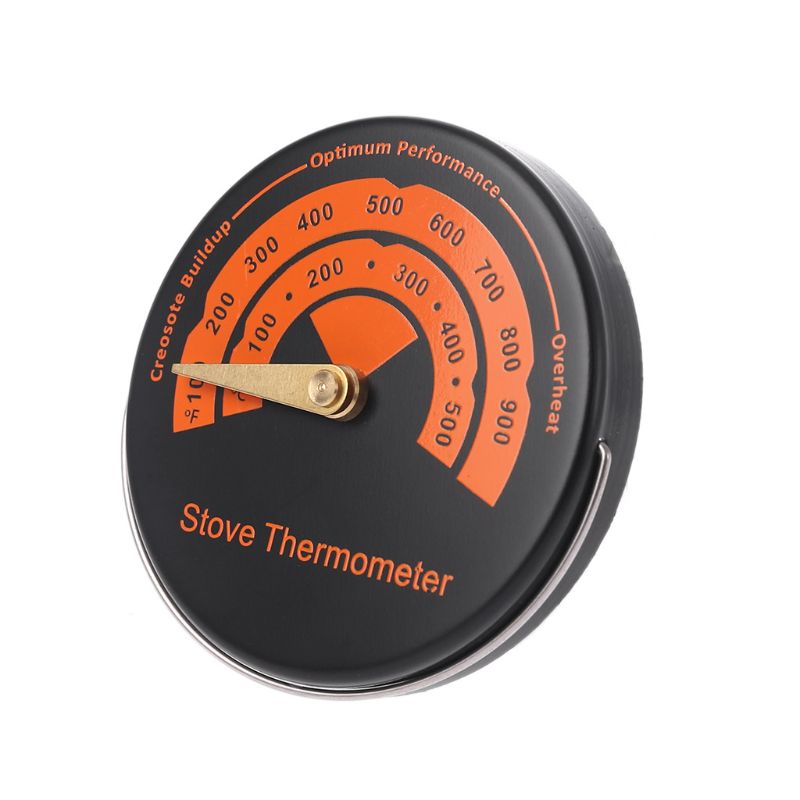 Thermometer for Heat Powered Stove Fan Log Wood Burner Eco Friendly Quiet Home Fireplace Fan Temperature measurement