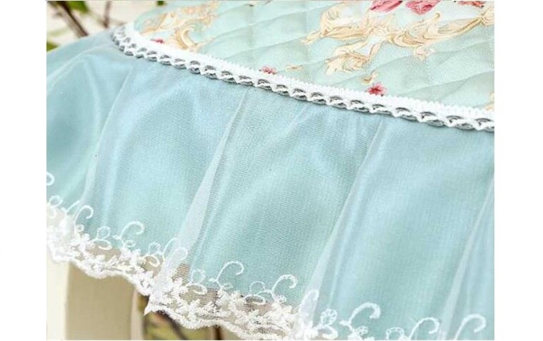 Verdikte stoelkussen student kantoor kruk kussen met kant pastorale eetkamerstoel zitkussens pad vier seizoenen billenmat