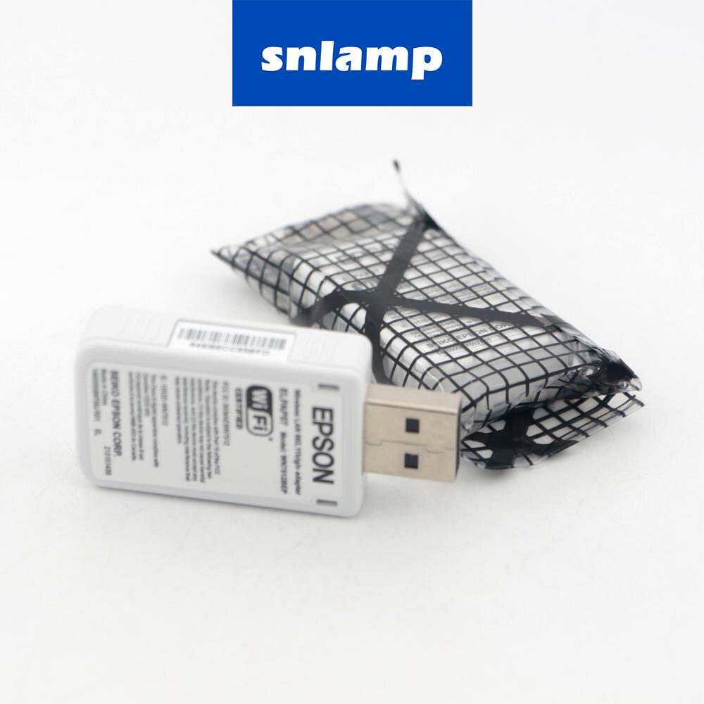 Projektorer trådløs adapter elpap 07 v12 h 418 p 12 wn7512 bep til trådløst wifi usb lan adapter 802.11b/ g/nf/s passer til projecto