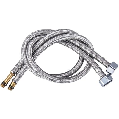 Mttuzk 304 rustfritt stål  g1/2 " 60cm/80/100/150cm av fleksibel kald / blandebatteri vannforsyningsrørslanger badedeler