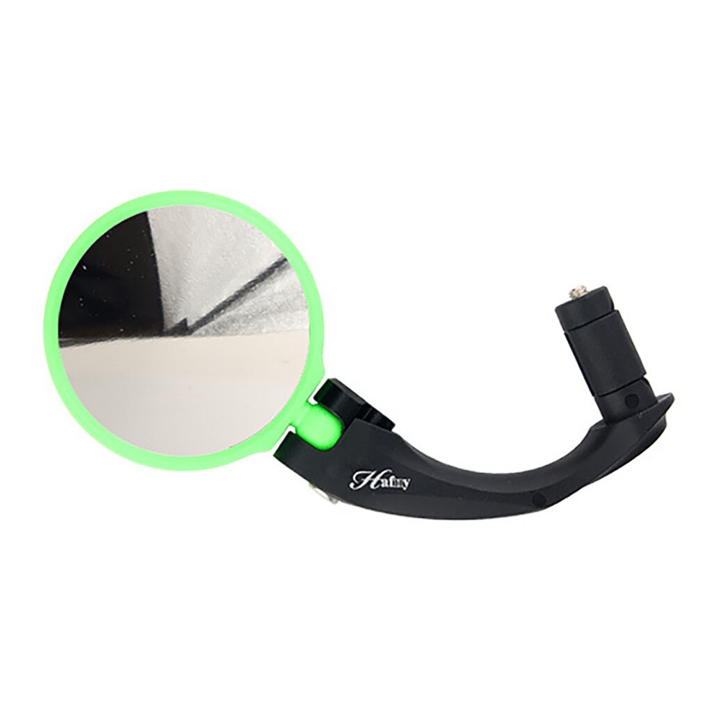 Universele Bike Fiets Mtb Spiegel Stuur Fiets Stuur Flexibele Rear View Mirror Terug Zwart Groen #40: GN