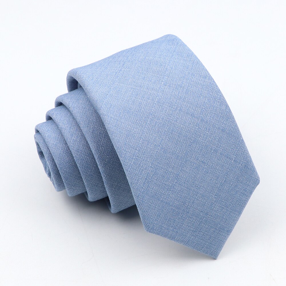 Corbatas clásicas de Color sólido para hombres, corbata delgada de , suave, delgada, informal, negra, Beige, azul, negocios, boda, cena,: Rojo
