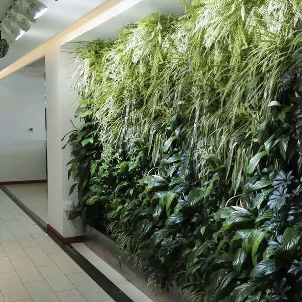 Green Wall 18 Pockets Planting Bag Pocket Vertical Wall Planter Garden Balcony Plant Grow Bag Gardening Accessory