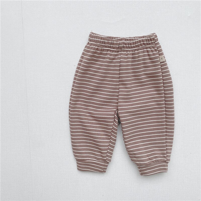 Pantaloni da bambino addensati inverno caldo Plus pantaloni di velluto ragazze 2021 inverno nuovi pantaloni per bambini pantaloni sportivi per bambini vestiti per bambini coreani: brown / 6m