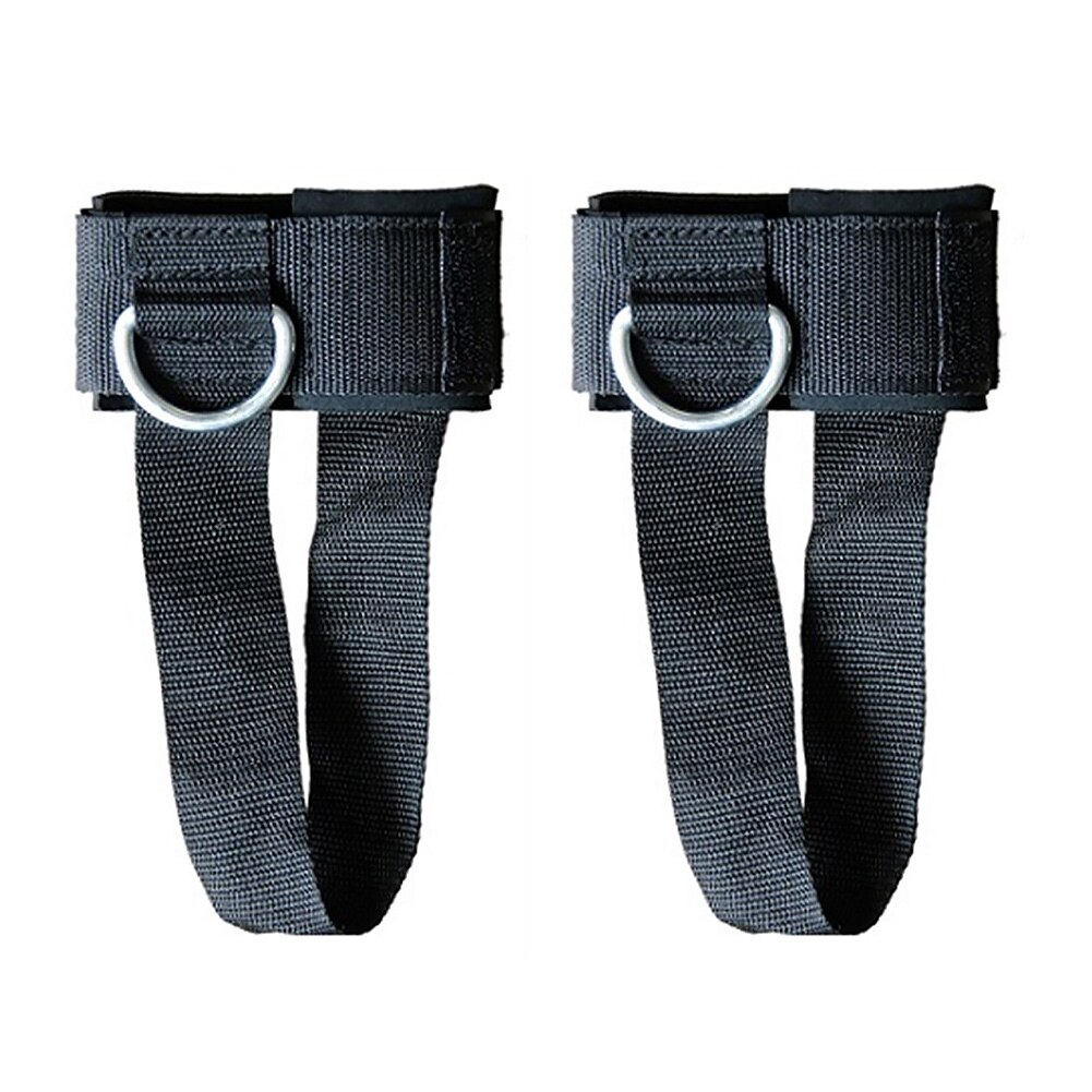 2pcs Fitness Cuffs Butt Machines Exercises Workout Cable Training Ankle Strap Weights Gym Leg Sport D-Ring Padded
