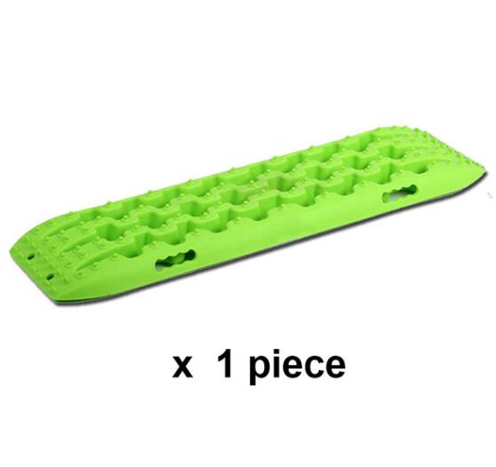 10T 20T Recovery Track Offroad Snow Sand Track Mud Trax Self Rescue Anti Skiding Plate Muddy Sand Traction Assistance: green