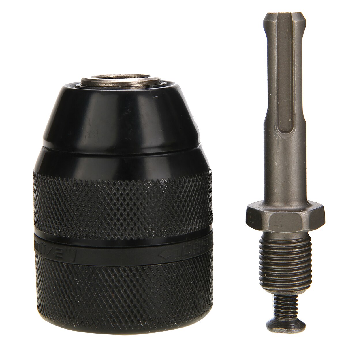 1Pc Keyless Drill Chuck 122X42mm Heavy Duty 13mm 1/2-20UNF Keyless Drill Chuck With SDS Adaptor Hand Tool