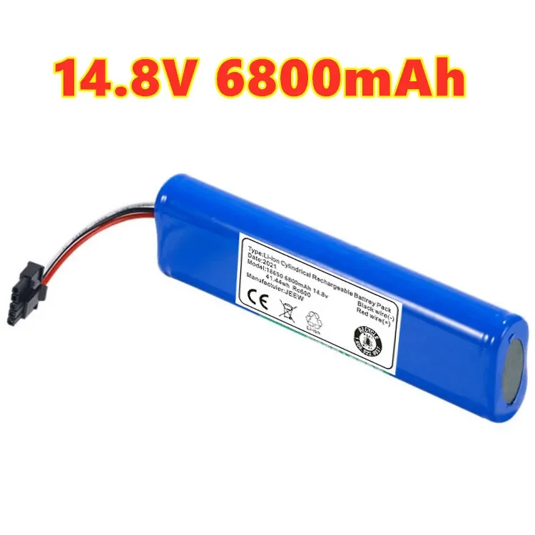 Upgrade 2800mah 4800mah 6800mAh 12V Ni-MH Battery for Neato Botvac 70E 75 80 85 D75 D8 D85 Vacuum Cleaners Rechargeable Battery: green