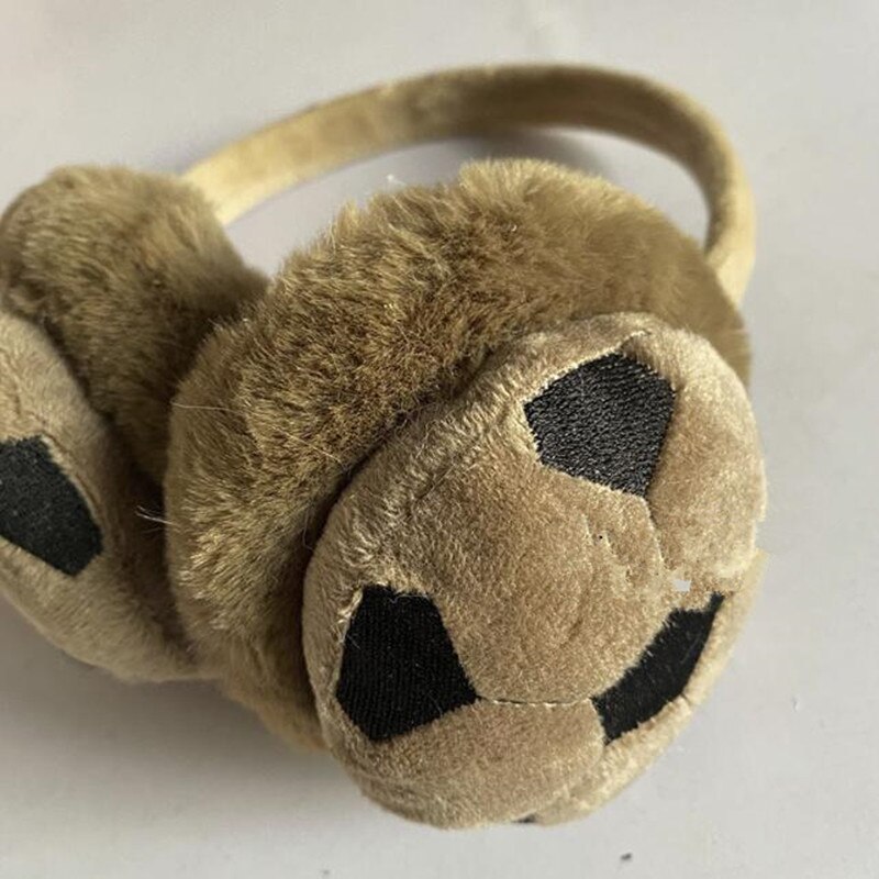 Nowe chłopięce i dziewczęce zimowe ciepłe śliczne futrzane kreskówki pluszowe nauszniki dla dzieci zagęścić pokrycie uszy dla dzieci nauszniki z pałąkiem na głowę