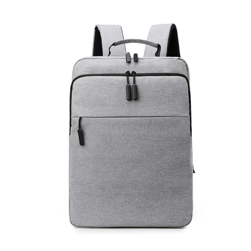 Waterdichte laptoprugzak, beschermhoes 14 notebook 13.3 15.6 , pc-hoes voor macbook air pro, asus acer redmi dell, heren: Grijs