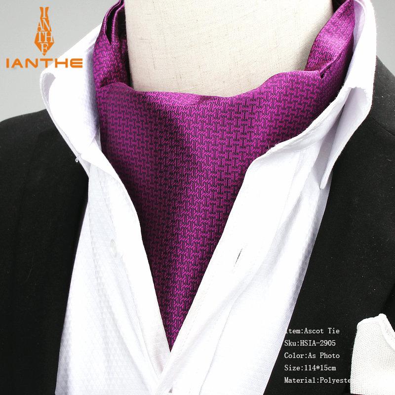 Cravate en Polyester Jacquard pour hommes | Couleur unie, rouge marine, nouveauté mariage Slim, cravate pour hommes, nouvelle: IA2905