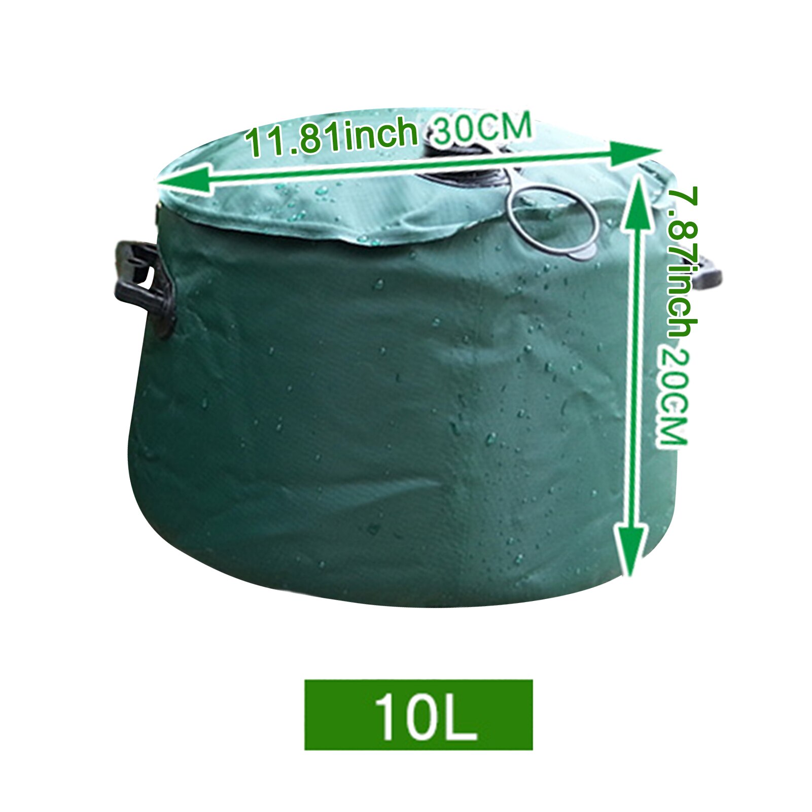 6/10L Baldachin Wasser Gewicht Tasche Zelt Gewicht Taschen Wasserdicht Sandsack Zelt Blume Stehen Sonnensegel Feste Wasser Tasche: 10L