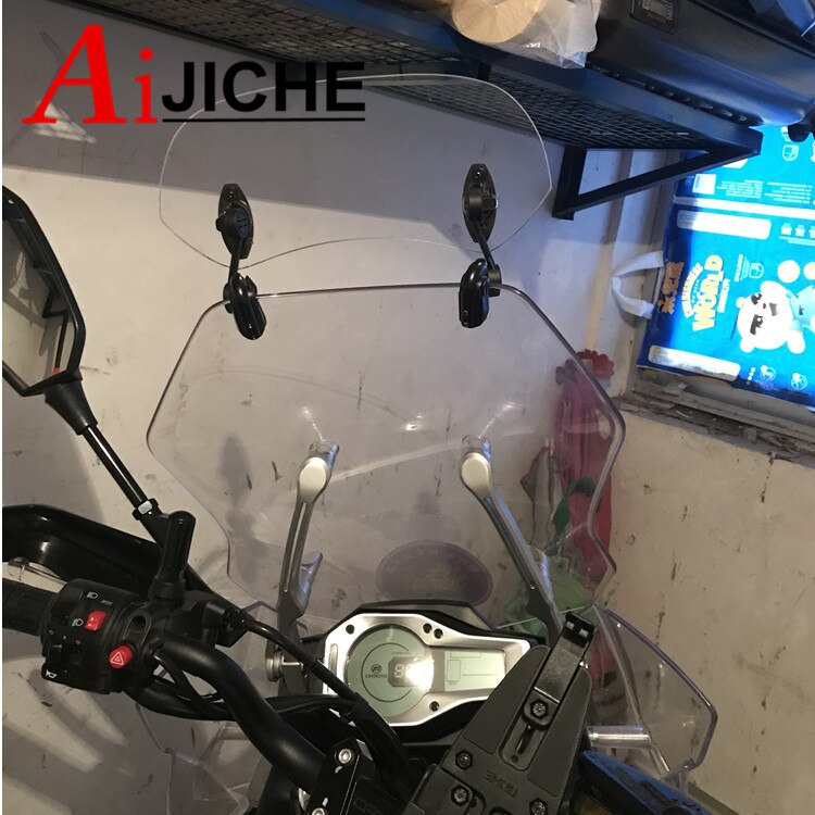 For BMW F750GS F850GS ADV R1250GS R1200GS Adventure Adjustable Windscreen Windshield Extension Spoiler Wind Deflector Lockable