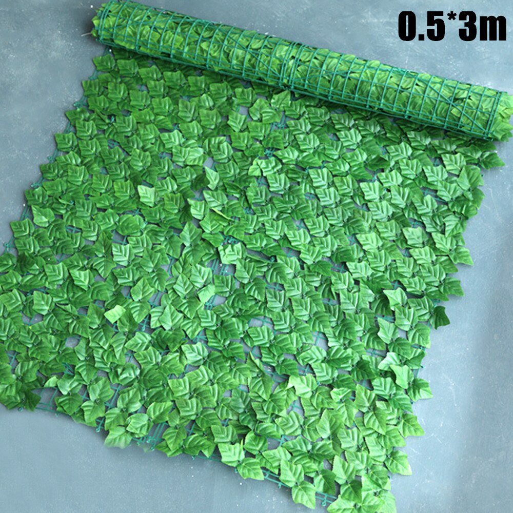 Garden Fence Artificial Fence Wall Landscaping Ivy Garden Fence Panel Artificial Leaf Garden Fence Screen Garden Trellis