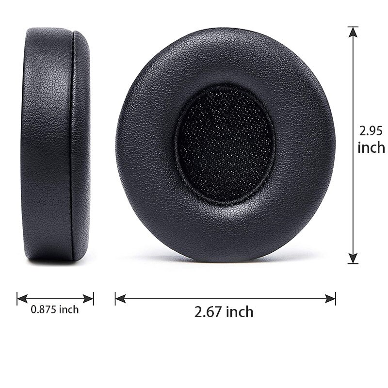 KUTOU Oorkussen Voor Beats Solo 2 Solo 2 Oorkussen Solo 3 Solo 3 Hoofdtelefoon Oorkussens Oorschelpen Vervangende Onderdelen Headset Foam Pad