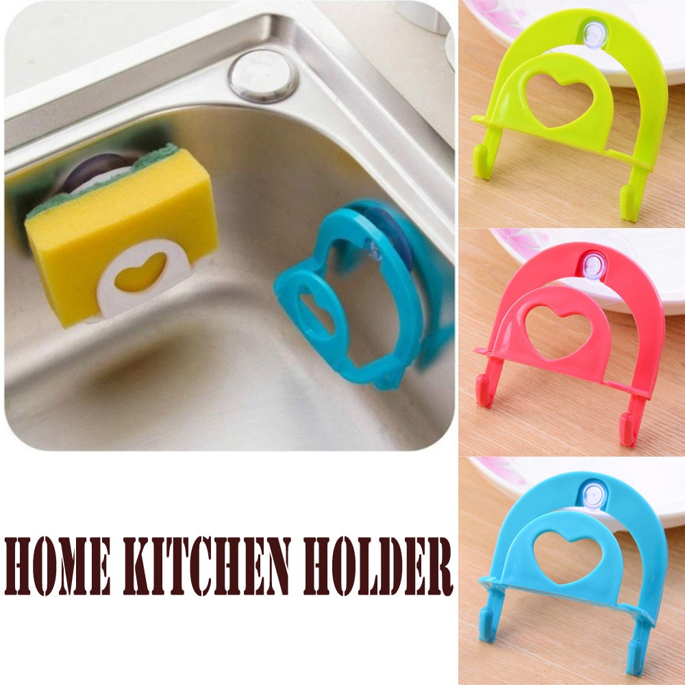 Handige Spons Houder Zuignap Sink Holder Kitchen Tools Wandmodel