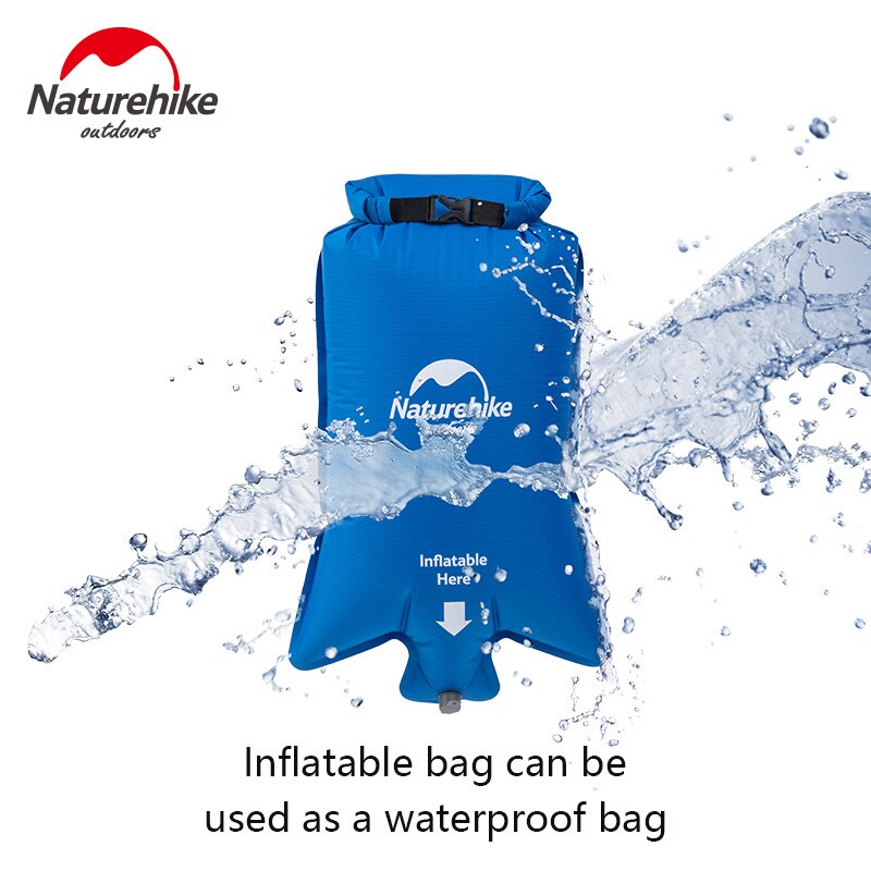 Naturehike Materasso Gonfiabile Sacco A Pelo di Campeggio pad con Cuscino all'aperto Ultralight Portatile Sacco A Pelo Tenda pad