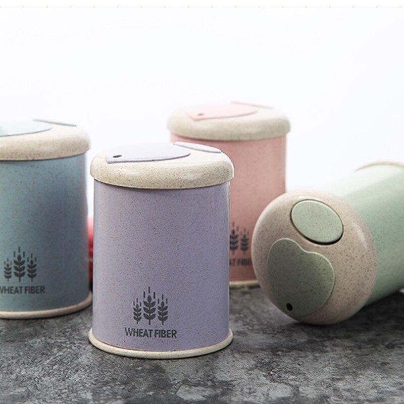 Style européen Automatique Support Pour Cure-Dents Conteneur De Paille De Blé de Table De Ménage Cure-Dents Boîte De Rangement Distributeur de Cure-Dents