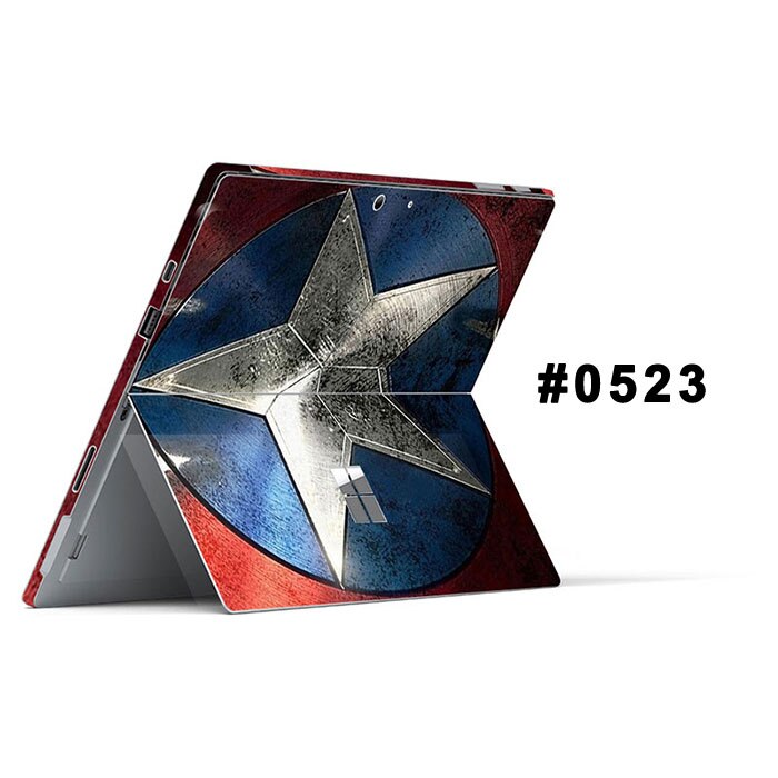 For Micro Surface Pro7 skin sticker for surface pro 7 Back Full Decal Tablet notebook vinyl Sticker: TN-surfacepro7-0523