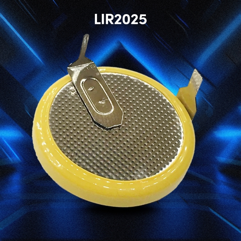2 sztuki akumulatorów litowych LIR2025 LIR 2025 3,6 V pinami do zdalnego DXAC