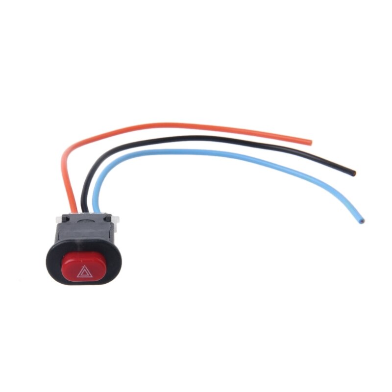 1 stk motorcykel havariblink dobbelt advarselsblink nødsignal m /3 ledningslås